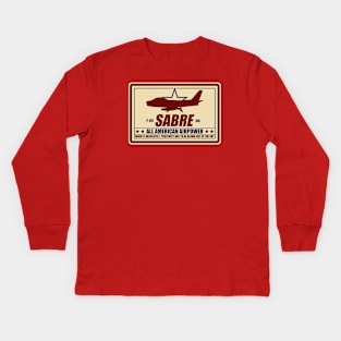 F-86 Sabre Kids Long Sleeve T-Shirt